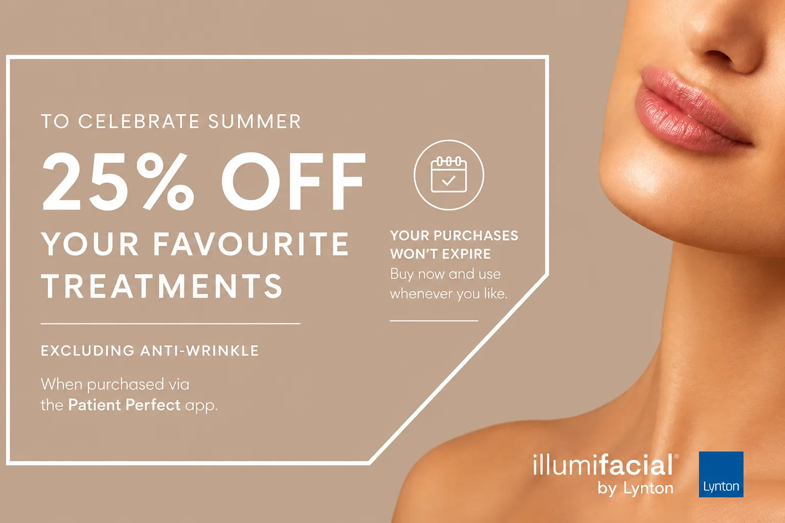 25% Off Treatments and Skincare This Summer